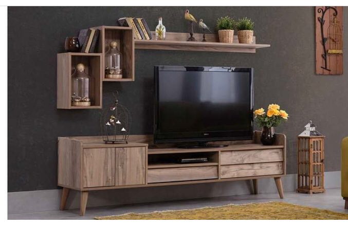 فروش میز تلویزیون کلاسیک طلایی