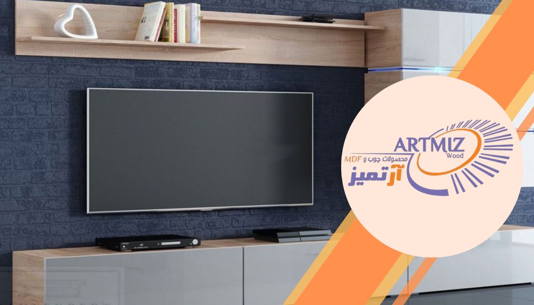 میز تلویزیون ام دی اف